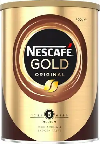BIG W Nescaf Gold Original Coffee 400g offer