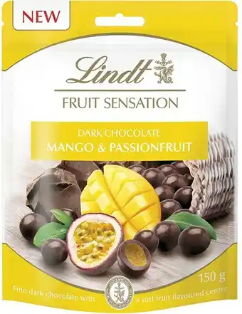Lindt Fruit Sensation Mango & Passionfruit 150g