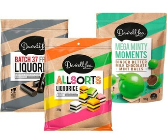 BIG W Darrell Lea Mini Bites or Assorted Liquorice 150g-260g offer