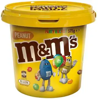 Mars Peanut M&M's Party Bucket 575g