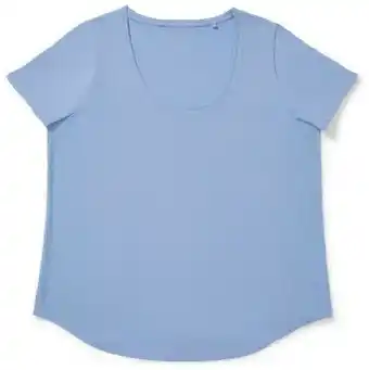 BIG W Avella Womens Organic Cotton Tee - Sky Blue offer
