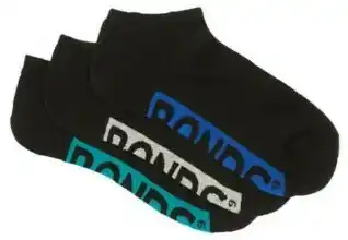 BIG W Bonds Mens 3-Pack Logo Socks offer