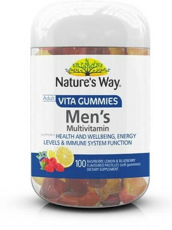 BIG W Nature's Way Men's Multi-Vitamin Vita Gummies 100 Pack* offer