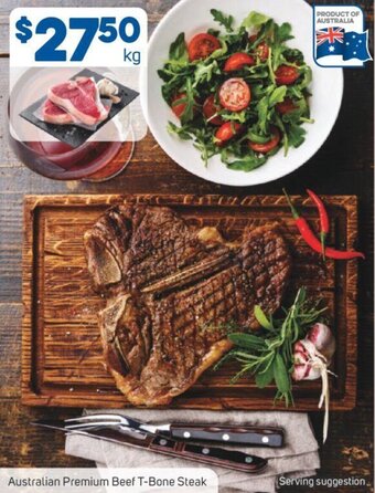Foodland Australian Premium Beef T-Bone Steak offer