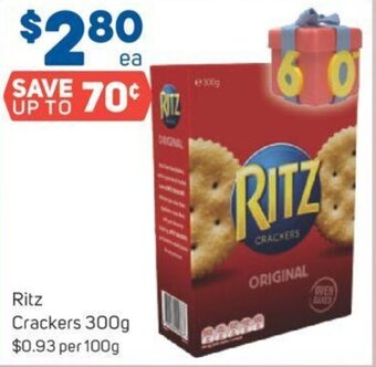 Foodland Ritz Crackers 300g offer