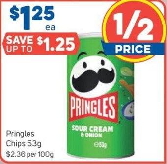 Foodland Pringles Chips 53g offer