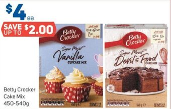 Foodland Betty Crocker Cake Mix 450-540g offer