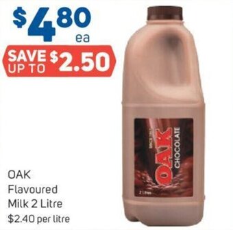 Foodland Oak Flavoured Milk 2 Litre offer