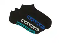 BIG W Bonds Men's 3-Pack Logo Socks - Black offer