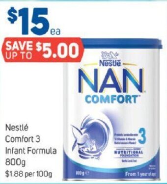 Foodland Nestlé Comfort 3 Infant Formula 800g offer