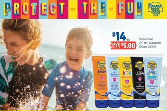 Foodland Banana Boat SPF 50+ Sunscreen 200g offer