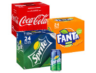 BIG W Coca-Cola 24-Pack Can Varieties 375ml offer