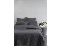 BIG W Tontine Vintage Grids Coverlet QB offer