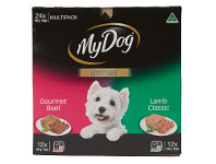 BIG W My Dog 24-Pack Dog Food Tinned Varieties 100g offer