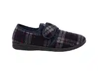 BIG W Grosby Mens Memory Foam Slippers - Dark Red - Sizes 6-12 offer