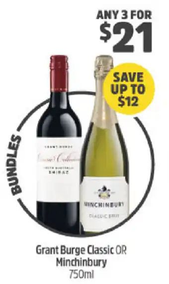 Grant Burge Classic OR Minchinbury 750ml