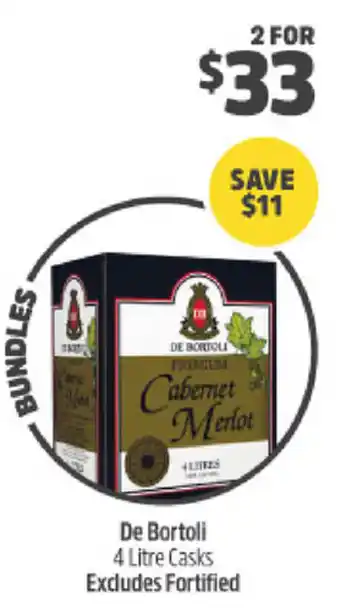De Bortoli 4L Casks