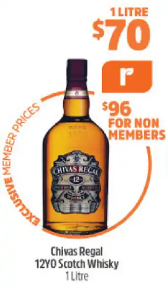 Chivas 12YO Scotch Whisky 1L