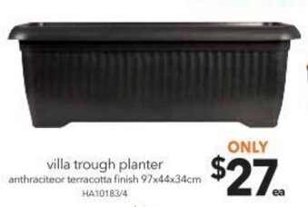 Cheap as Chips Villa Trough Planter 97x44x34cm offer