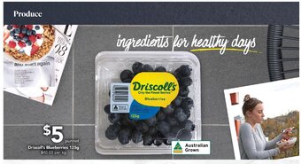 Drakes Driscoll's Blueberries 125g offer