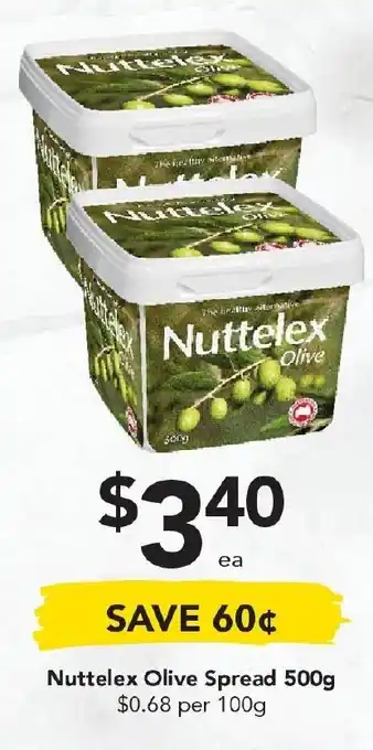 Drakes Nuttelex Olive Spread 500g offer
