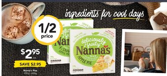 Drakes Nanna's Pies 450g-600g offer