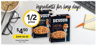 Drakes Devour Frozen Meals 380g-400g offer