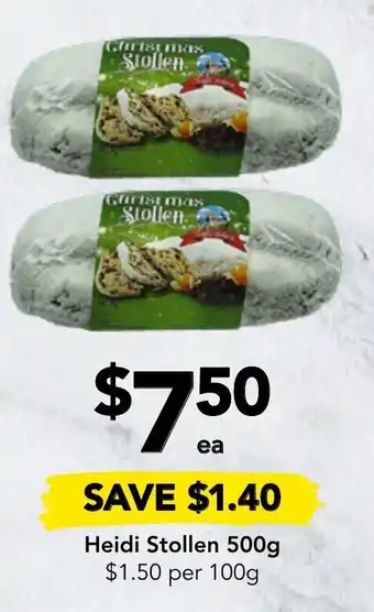 Drakes Heidi Stollen 500g offer