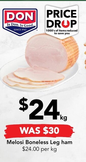 Drakes Melosi Boneless Leg Ham offer