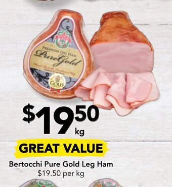 Drakes Bertocchi Pure Gold Leg Ham offer