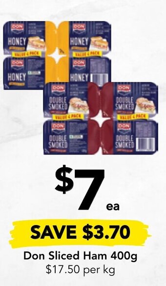 Drakes Don Sliced Ham 400g offer