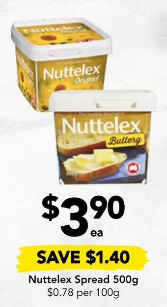 Drakes Nuttelex Spread 500g offer