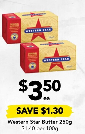 Drakes Western Star Butter 250g offer