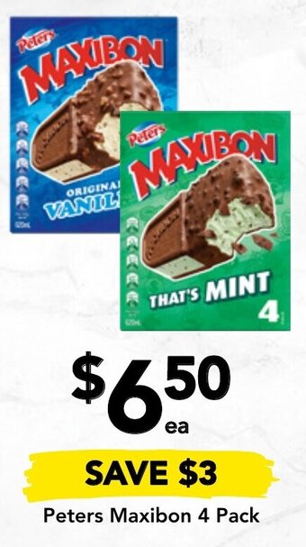 Drakes Peters Maxibon 4 Pack offer