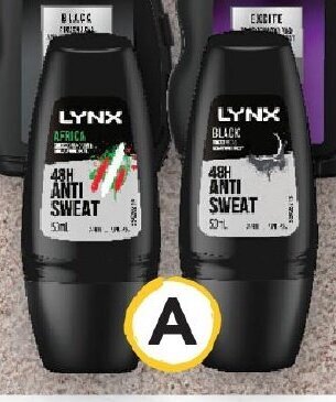 Drakes Lynx Antiperspirant Deodorant Roll On 50ml offer
