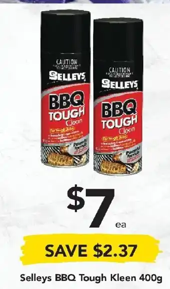 Drakes Selleys BBQ Tough Kleen 400g offer