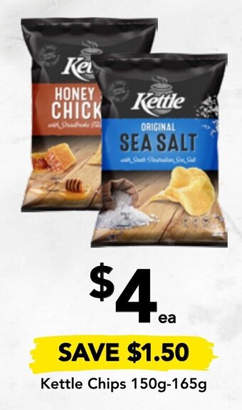 Drakes Kettle Chips 150g-165g offer