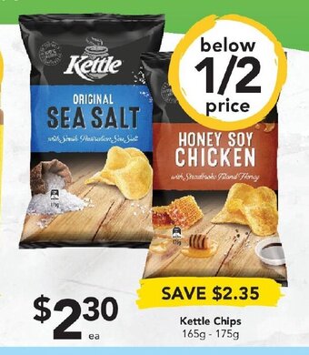 Drakes Kettle Chips 165g - 175g offer
