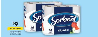 Drakes Sorbent Silky White Toilet Tissue 24 Pack offer
