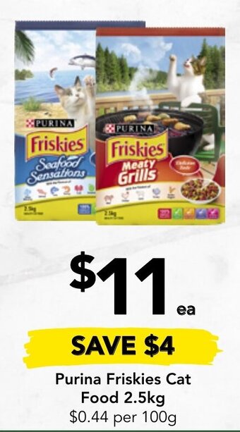 Drakes Purina Friskies Cat Food 2.5kg offer