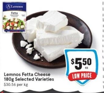 IGA Lemnos Fetta Cheese 180g offer