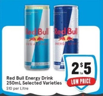 IGA Red Bull Energy Drink 250ml offer