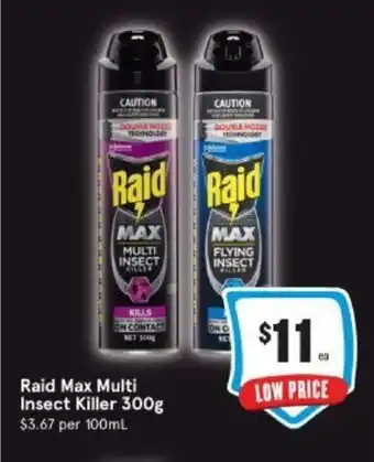 IGA Raid Max Multi Insect Killer 300g offer