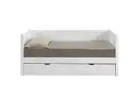 LivingStyles Nashville Wooden Day Bed with Trundle, Single offer