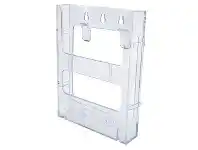 Officeworks Deflect-O deflecto A5 Lit-Loc Brochure Holder offer