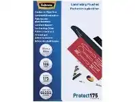 Officeworks Fellowes Laminating Pouch 67 x 99mm 175 Micron Gloss 100 Pack offer