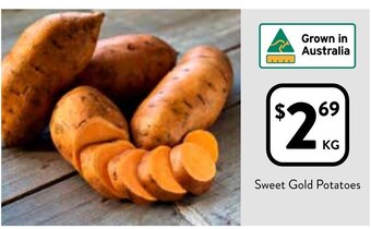 Foodworks Sweet Gold Potatoes offer