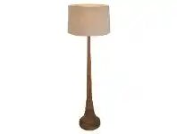LivingStyles Lancia Timber Slender Floor Lamp, Dark Natural offer