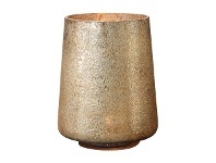 LivingStyles Montmartre Art Glass Table Lamp, Small, Gold offer