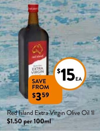 Red Island Extra Virgin Olive Oil 1L